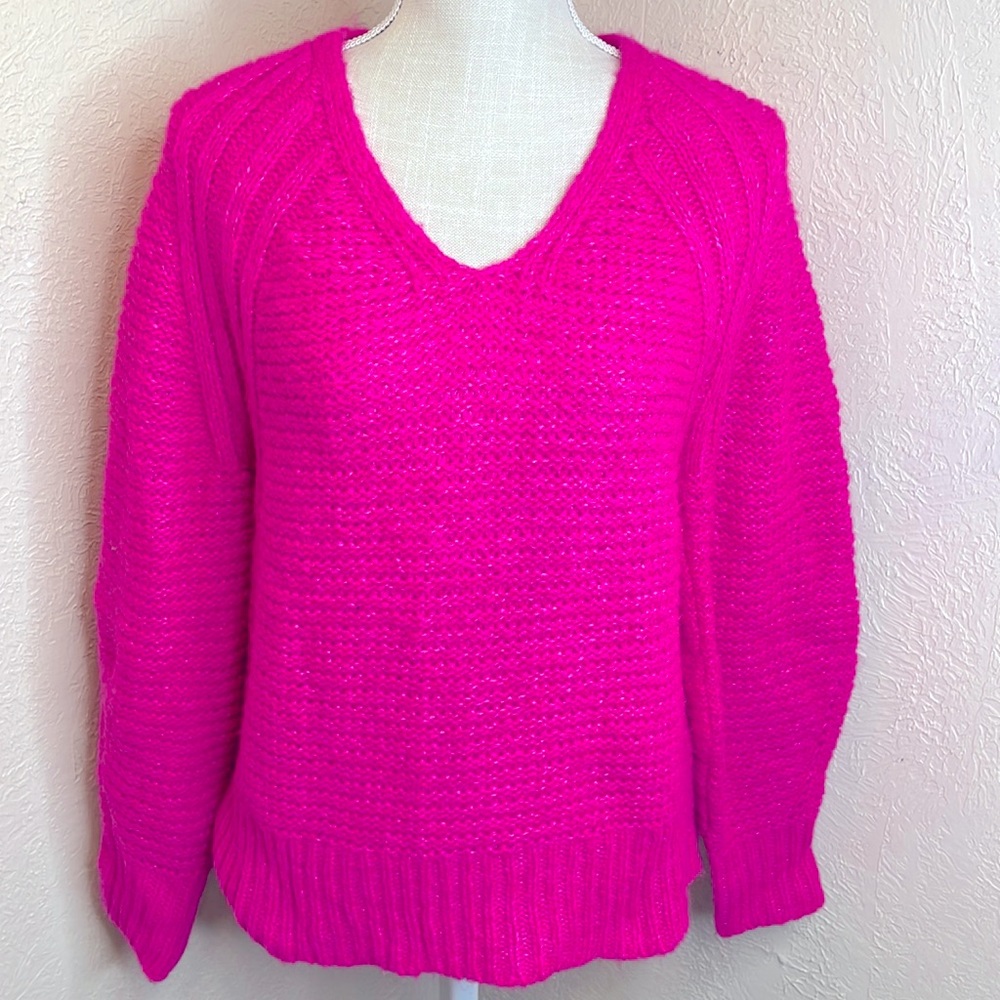 Universal Thread Bright Pink Sweater - image 1
